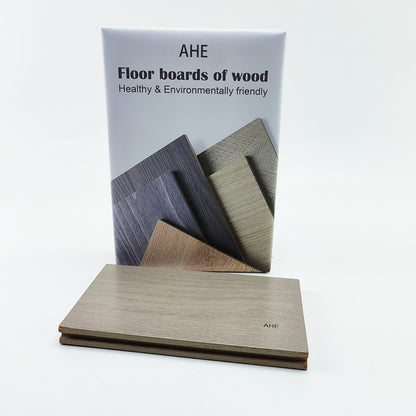 AHE Floor boards of wood,DIY Flooring - Natural Wood Grain Feel for Kitchen, Dining Room & Bedrooms,Waterproof ,Light Brown