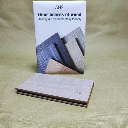 AHE Floor boards of wood,DIY Flooring - Natural Wood Grain Feel for Kitchen, Dining Room & Bedrooms,Waterproof ,Light Brown