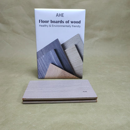 AHE Floor boards of wood,DIY Flooring - Natural Wood Grain Feel for Kitchen, Dining Room & Bedrooms,Waterproof ,Light Brown