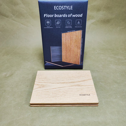 ECOSTYLE Floor boards of wood,DIY Flooring,Natural Wood Grain Feel ,for Kitchen, Dining Room & Bedrooms by Achim Home Decor
