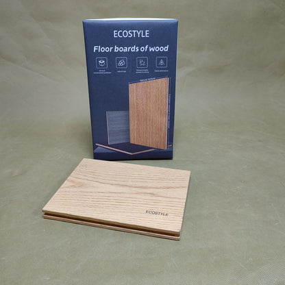 ECOSTYLE Floor boards of wood,DIY Flooring,Natural Wood Grain Feel ,for Kitchen, Dining Room & Bedrooms by Achim Home Decor