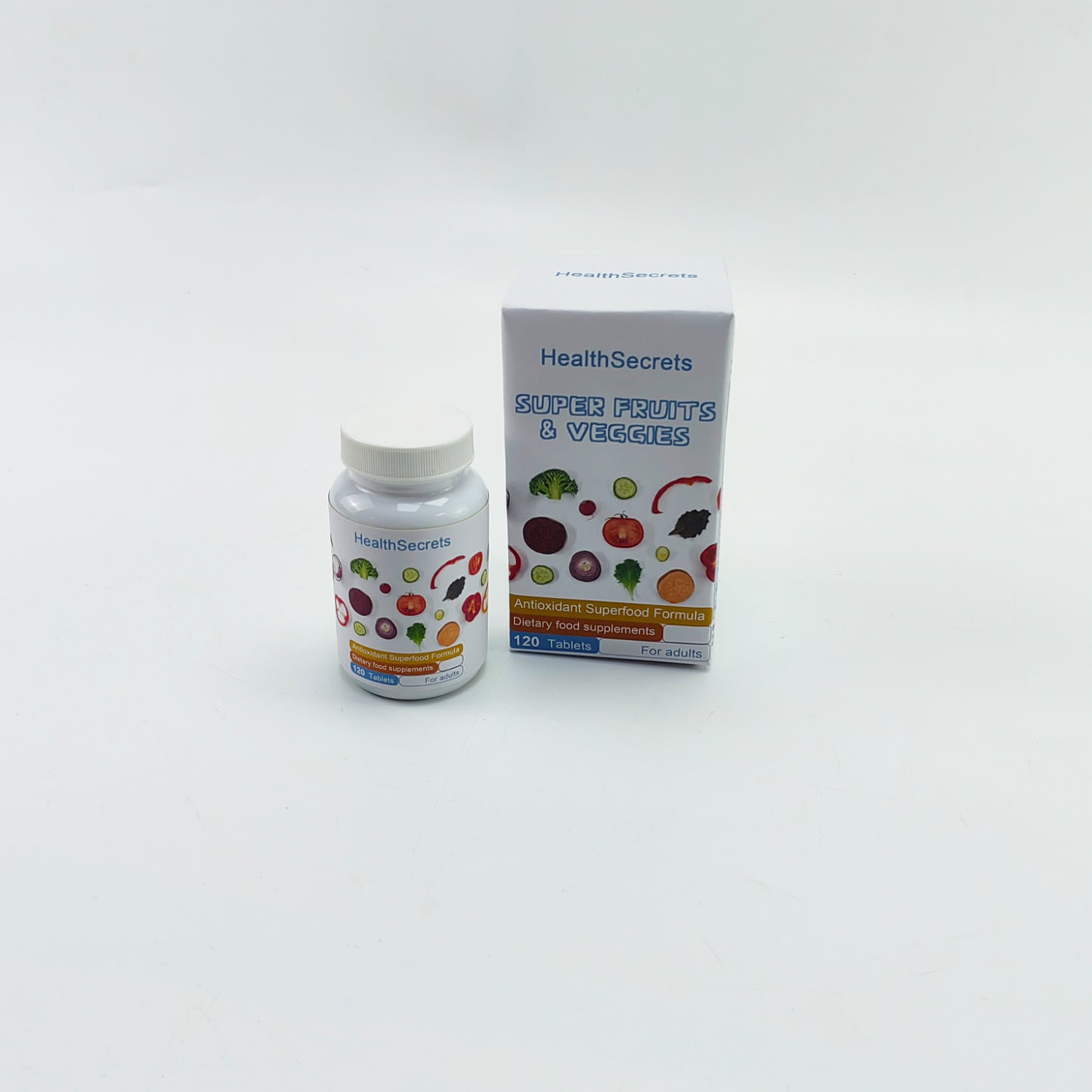 HealthSecrets Dietary food supplements,Fruit and Veggies Supplement, Immune, Gut & Digestive Health Support