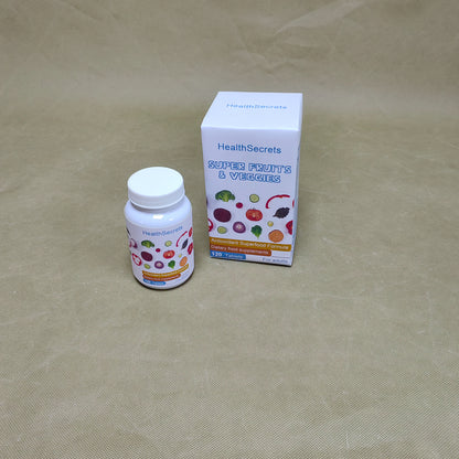 HealthSecrets Dietary food supplements,Fruit and Veggies Supplement, Immune, Gut & Digestive Health Support