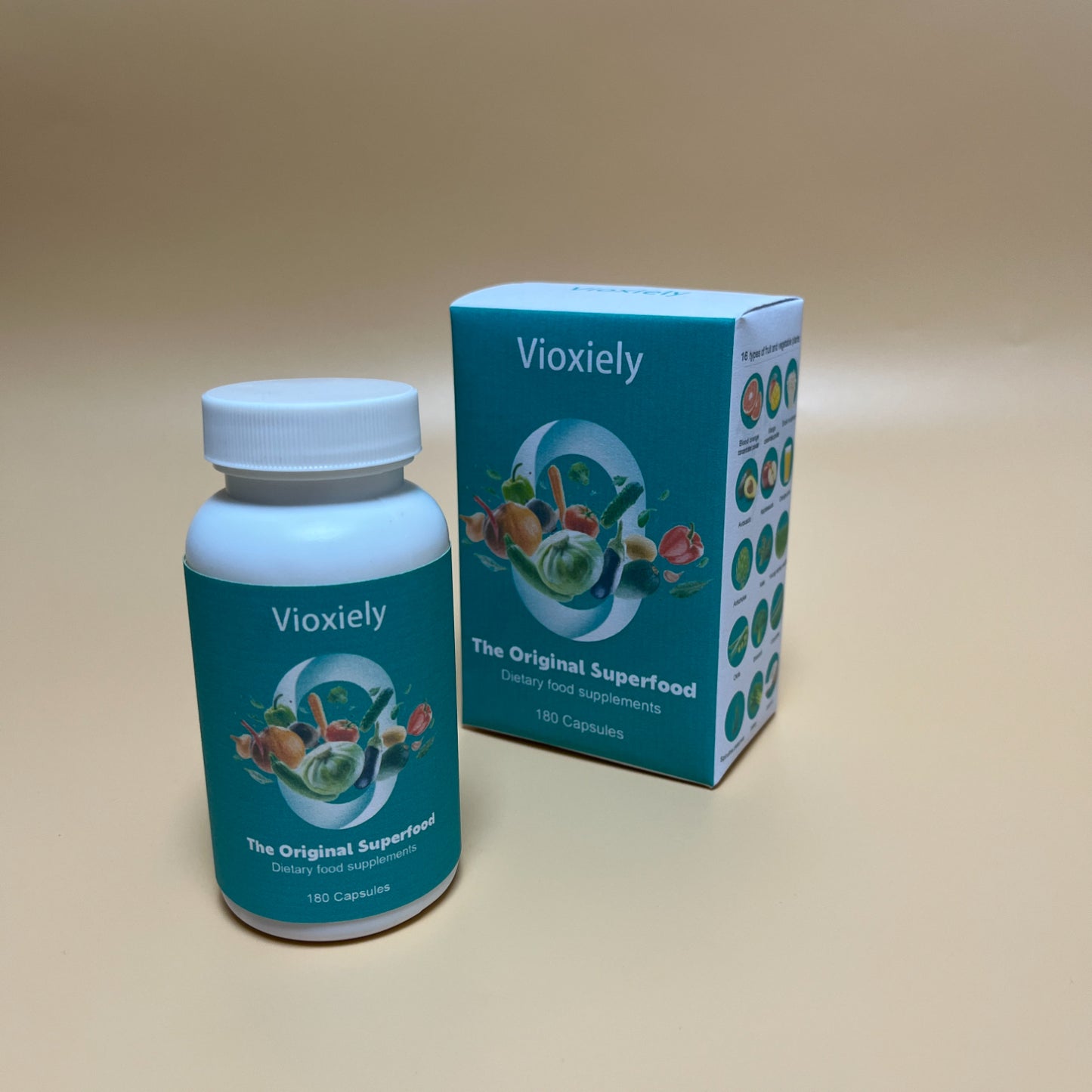 Vioxiely  Dietary food supplements,Veggies Supplement,Vegetarian, Non-GMO, Gluten Free Superfood Formula