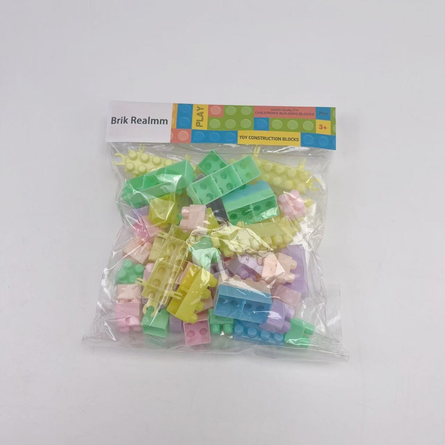 Brik Realmm   Toy construction blocks ,Mega Building Blocks for preschoo,for Toddler to Improve Imagination、Creativity、Hands-on Ability
