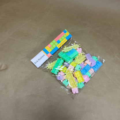 Brik Realmm   Toy construction blocks ,Mega Building Blocks for preschoo,for Toddler to Improve Imagination、Creativity、Hands-on Ability