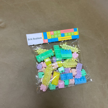 Brik Realmm   Toy construction blocks ,Mega Building Blocks for preschoo,for Toddler to Improve Imagination、Creativity、Hands-on Ability
