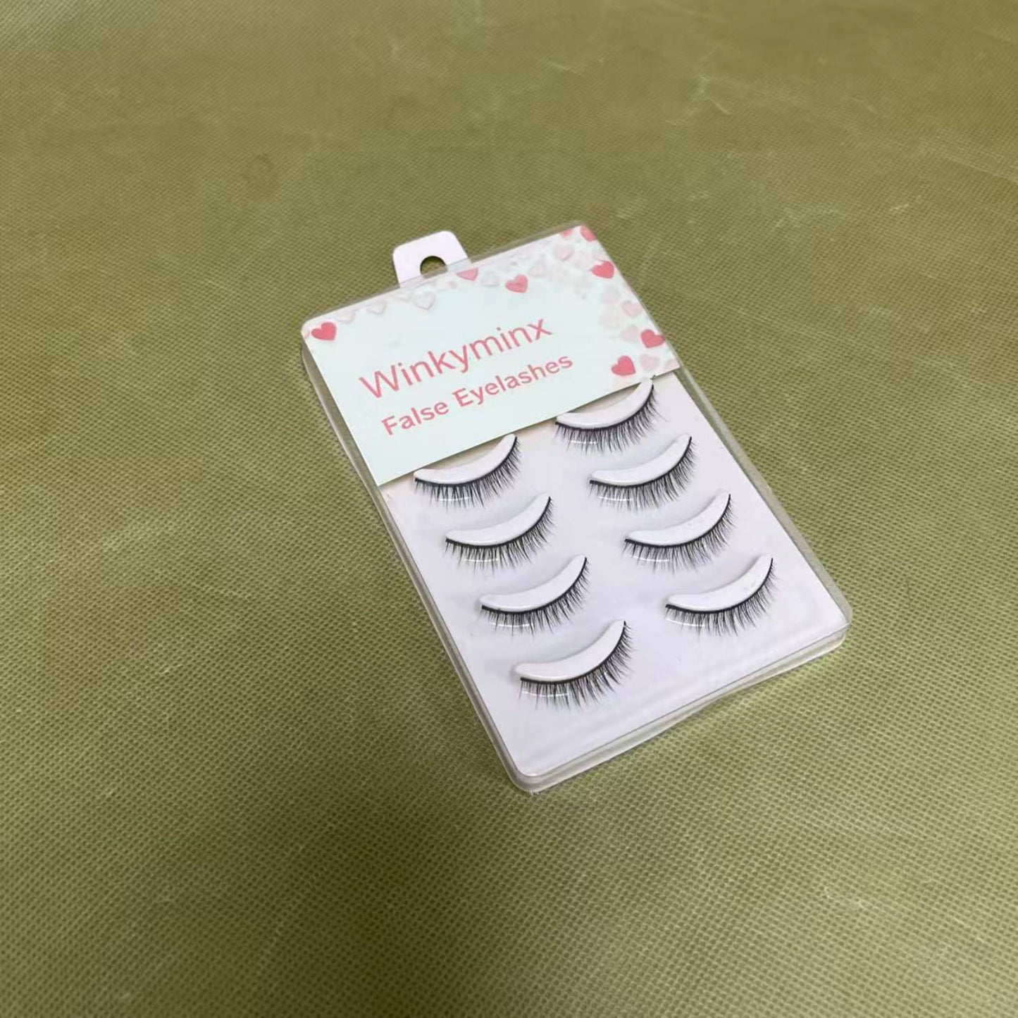 Winkyminx  False eyelashes,Includes 4 Pairs Of Lashes, Easy to Apply, Reusable Lash Clusters