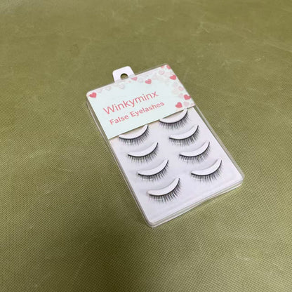 Winkyminx  False eyelashes,Includes 4 Pairs Of Lashes, Easy to Apply, Reusable Lash Clusters