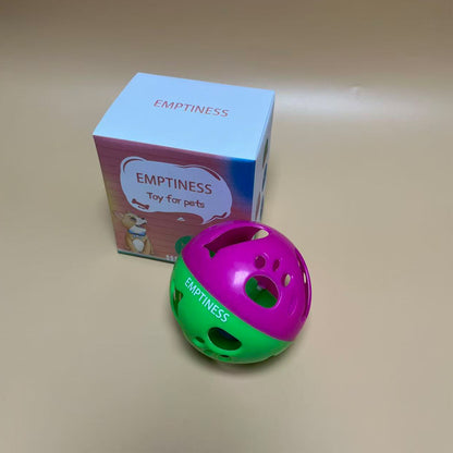 EMPTINESS  Toy for pets , Cat Toy Ball with Bell, Pet Ball Kitten Toy with Bell Cat Jingle Balls for Cats Kitten