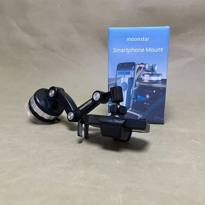 moonstar  Smartphone mounts,Car Phone Holder,360° Adjustable Mount, Cell Phone Holders for Your All Car Models for Dashboard Vent,Black