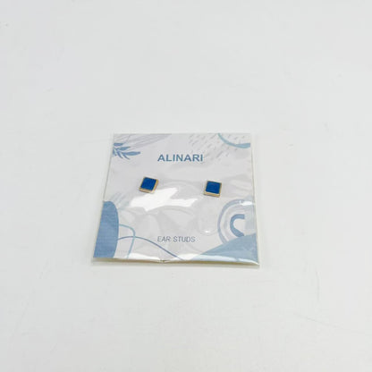 ALINARI   Ear studs ,Pure Colors Button Earrings for Women , Delicate Pierced Earrings