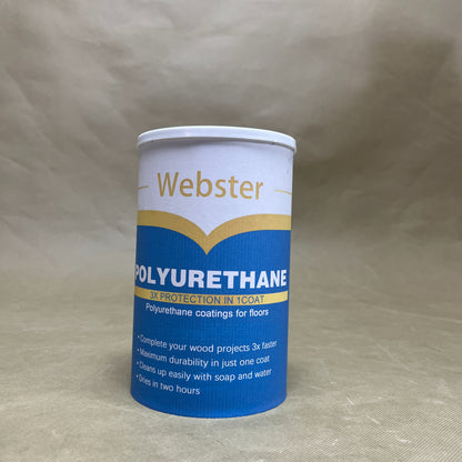 Webster  Polyurethane coatings for floors ,Super Fast Drying Polyurethane Protective Wood Finish, Clear Satin