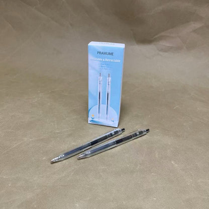 PRAMUME  Pen, Roller Ball Pens,Quick Dry Black Ink Pens Fine Point Smooth Writing Pens, Office School Supplies