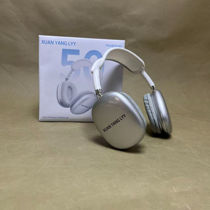XUAN YANG LYY  Headphones,Bluetooth headphones with up to 40 hours battery,microphone for call, foldable and comfortable