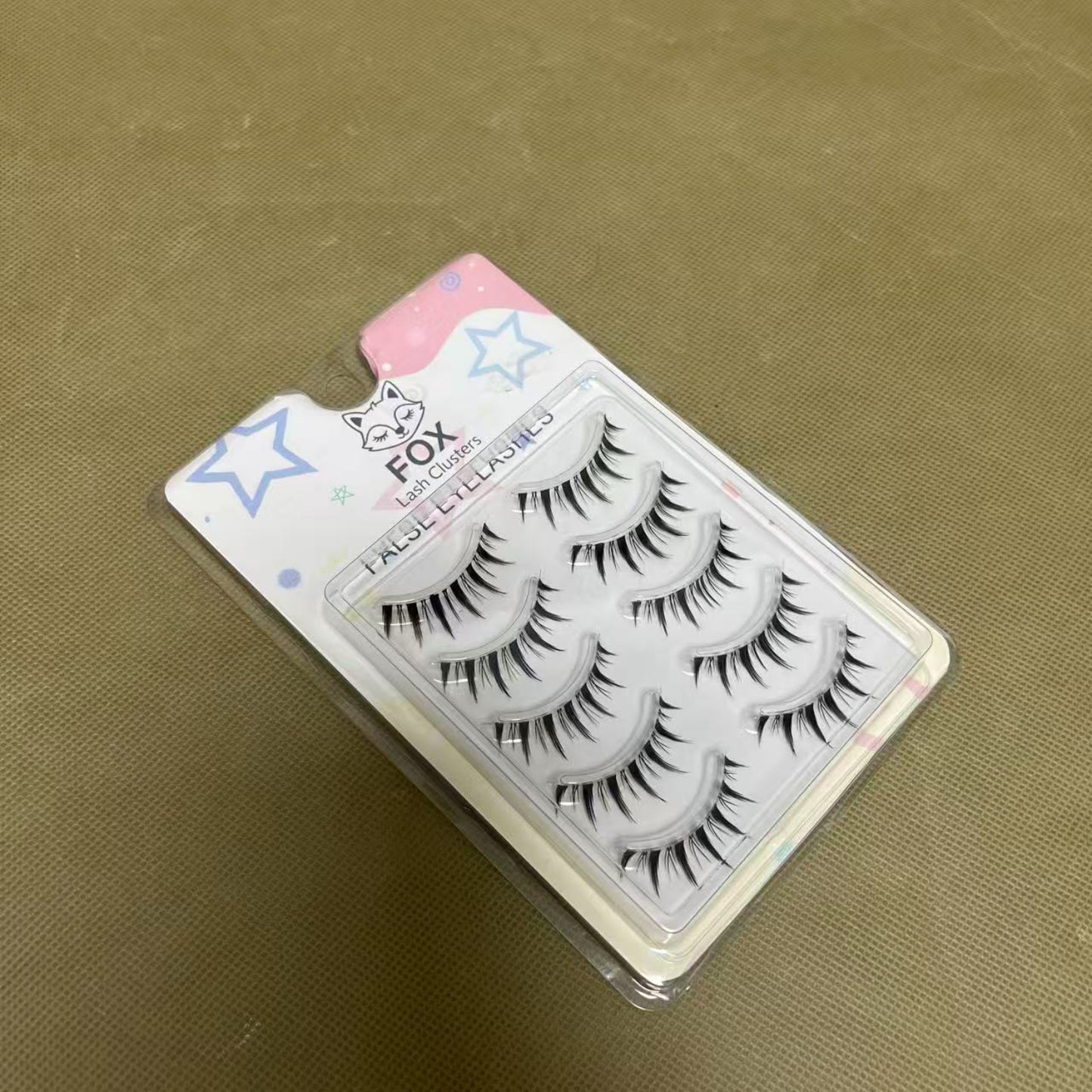 FOX Lash Clusters  False eyelashes,Natural Lashes Wispy Lashes Natural Look False Eyelashes