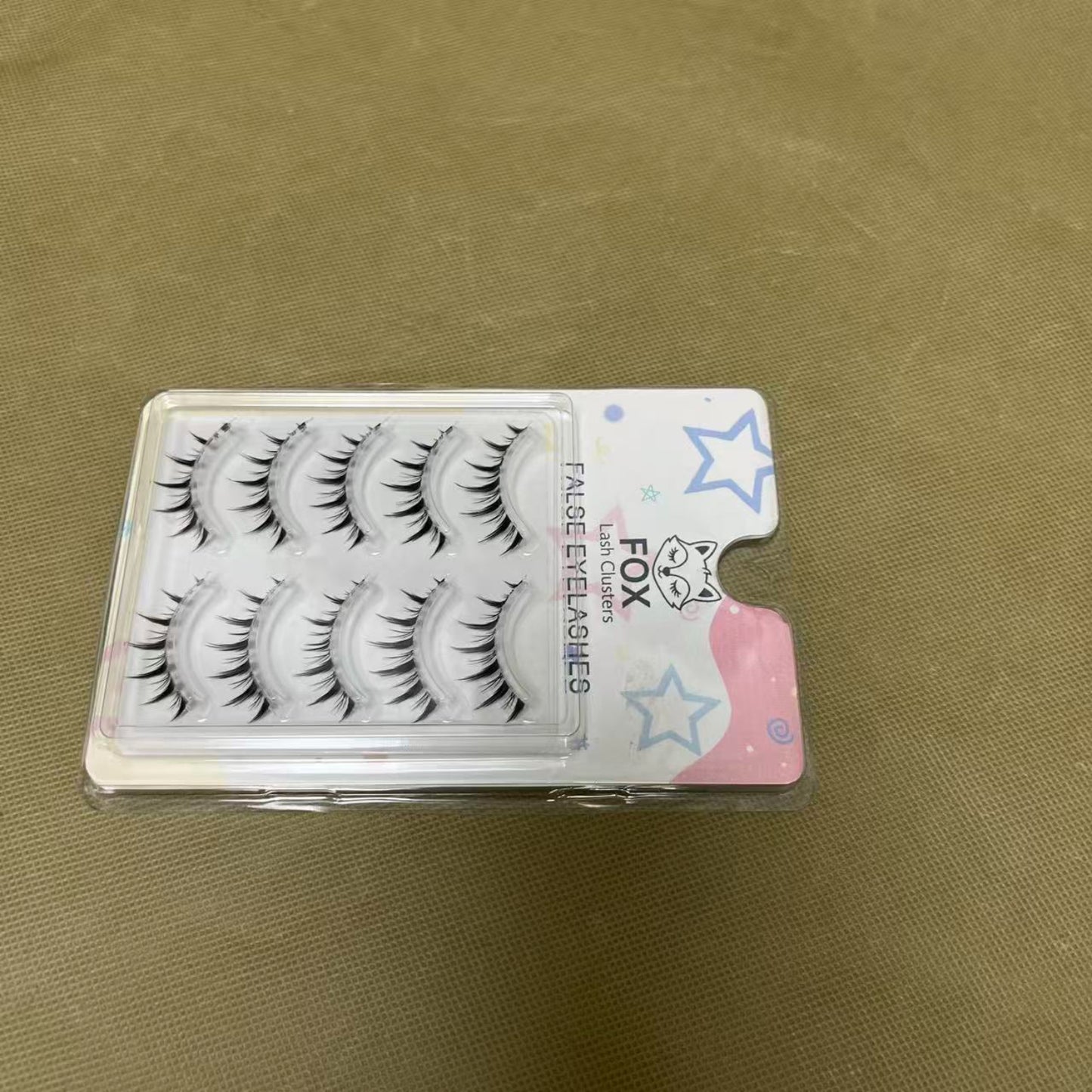 FOX Lash Clusters  False eyelashes,Natural Lashes Wispy Lashes Natural Look False Eyelashes