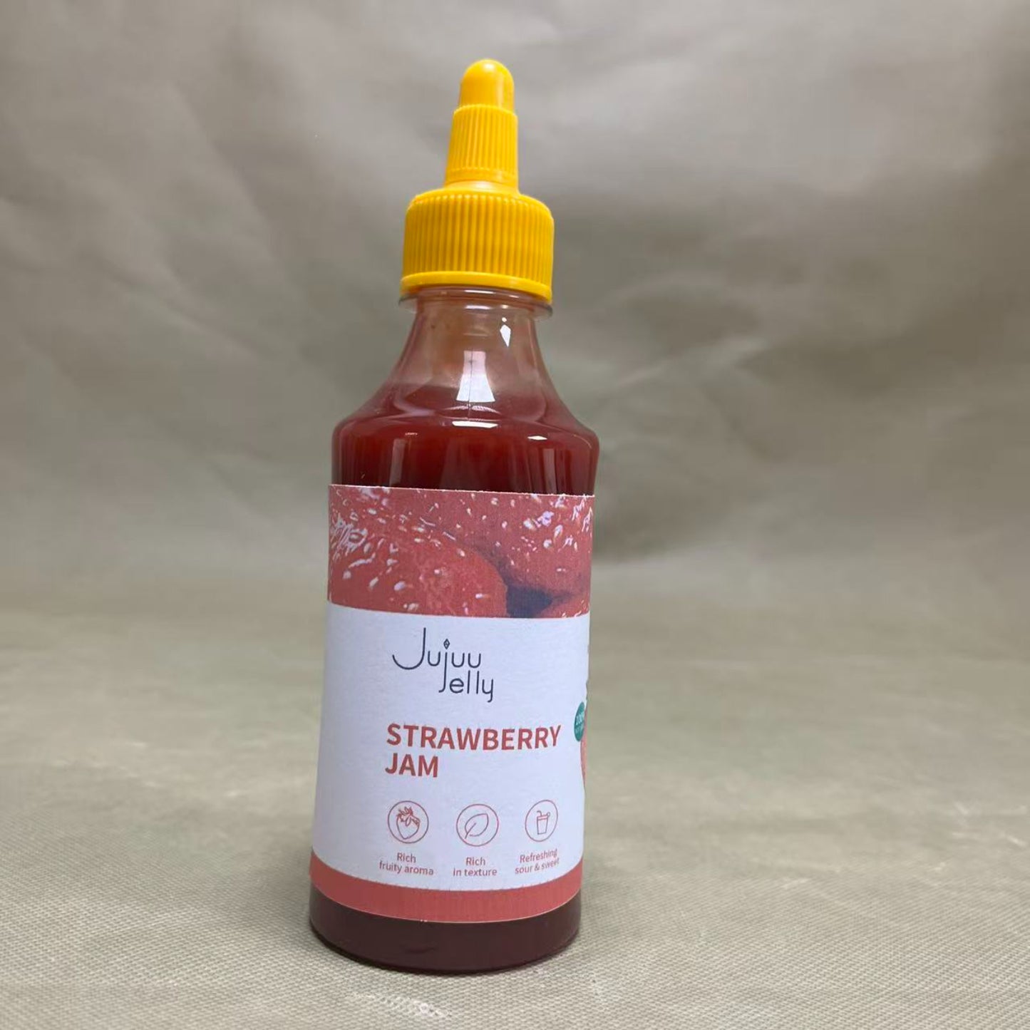 Jujuu Jelly  Jams,Strawberry Jam,No Added Sugar ,Low Calorie - Gluten Free and Vegan
