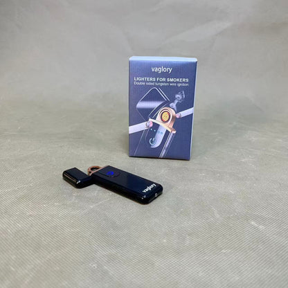 vaglory   lighters for smokers ,Smart Electronic Lighter, Mini USB Rechargeable Lighter Touch Ignition Windproof