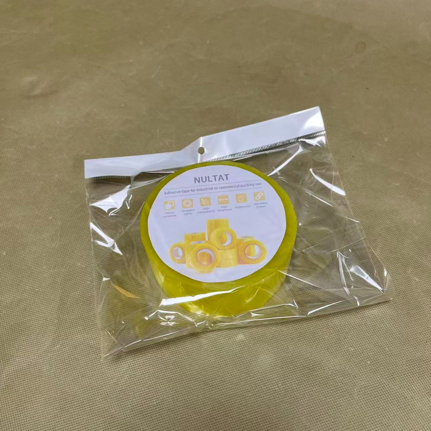 NULTAT Adhesive tape for industrial or commercial packing use,Clear Packing Tape,or Shipping Packaging Moving Sealing