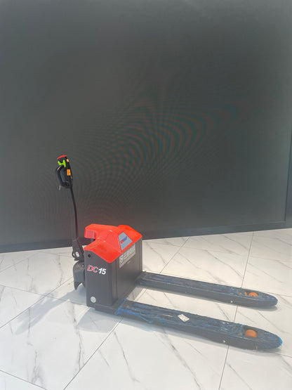 CDWWP Fork lift trucks ,Full Electric Pallet Jack Truck,for Factory, Warehouse, Supermarket, Multi-Function Handle
