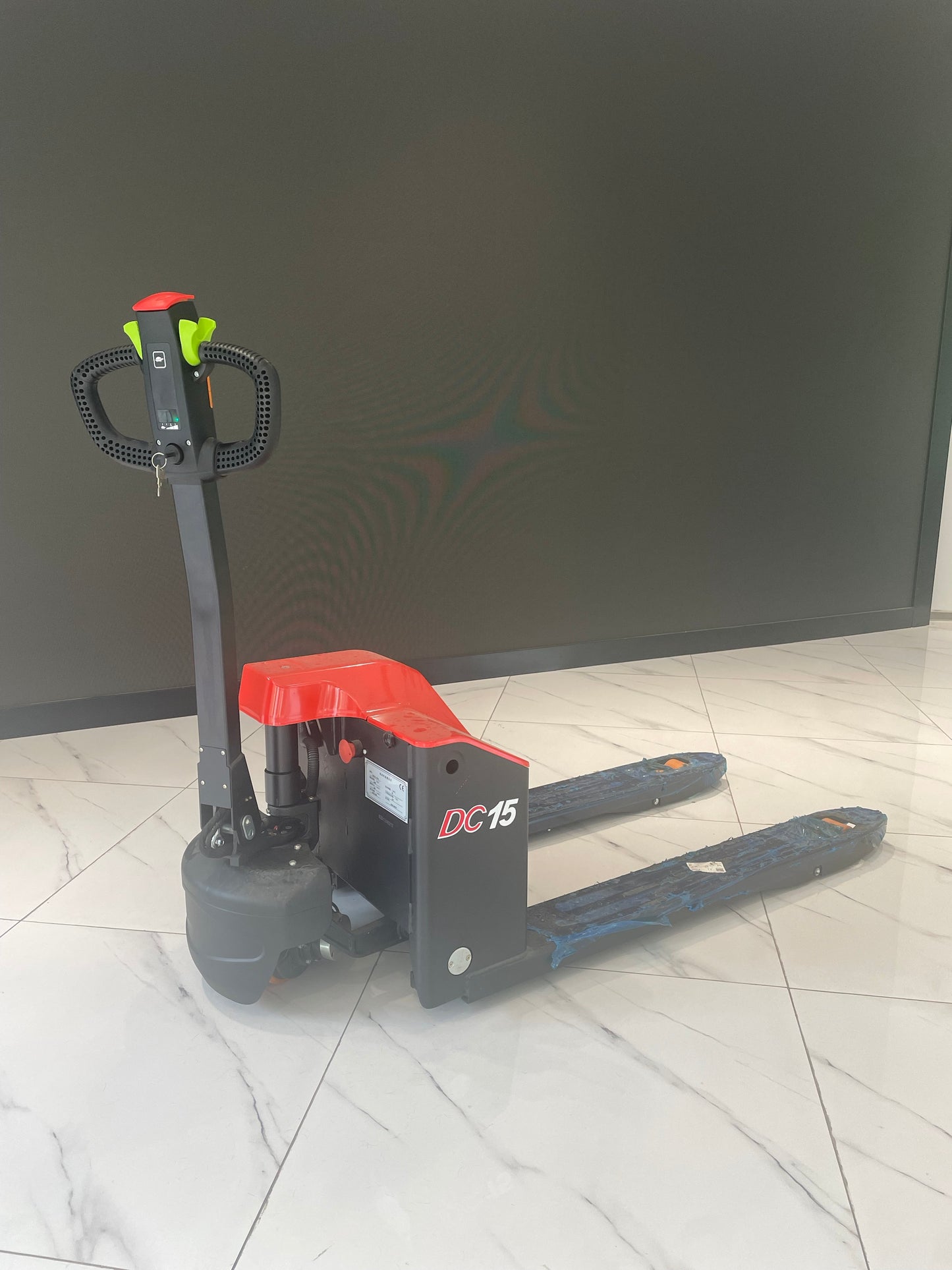 CDWWP Fork lift trucks ,Full Electric Pallet Jack Truck,for Factory, Warehouse, Supermarket, Multi-Function Handle