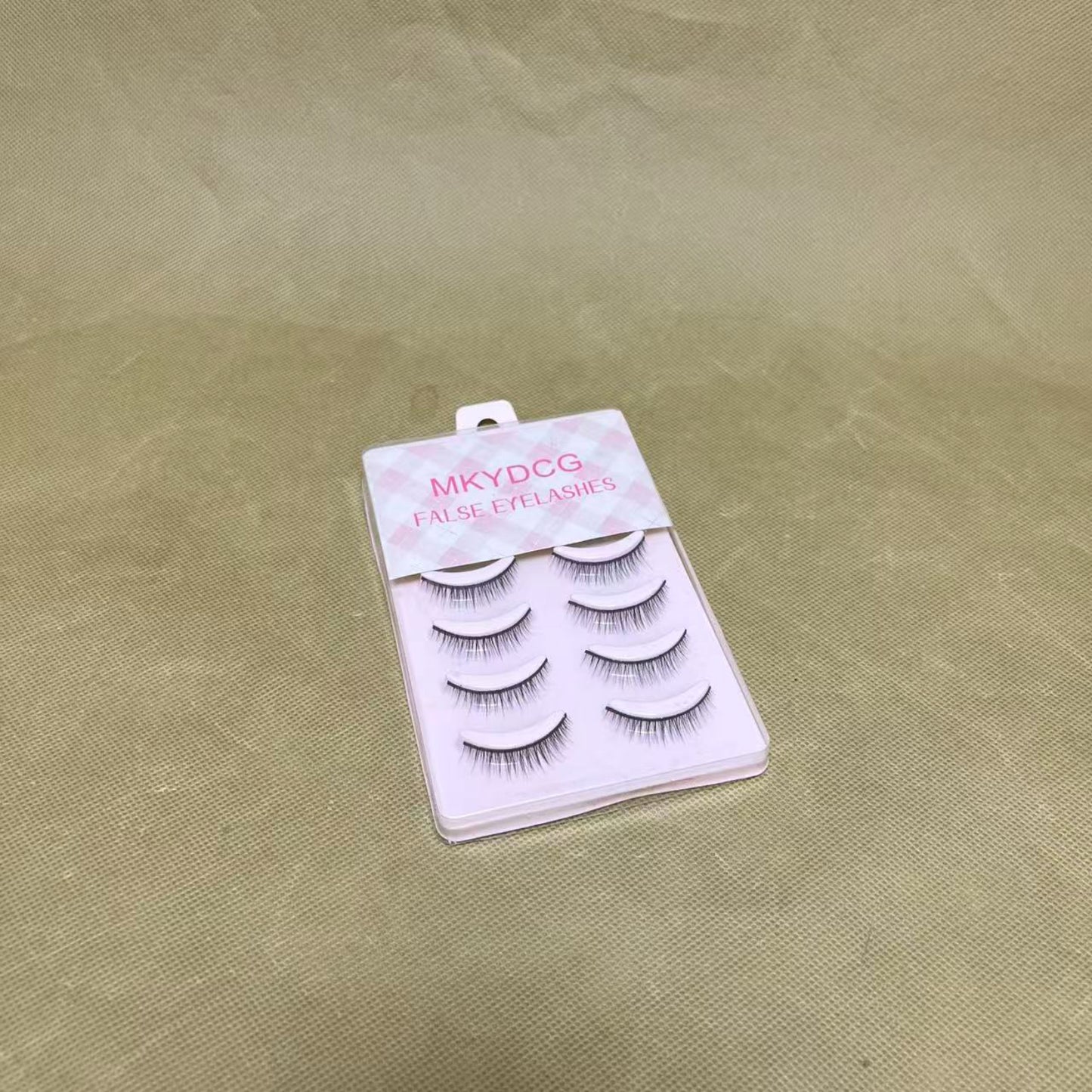 MKYDCG False Eyelashes, Natural Look, 100% Handmade Eyelashes Natural Look Fake Lashes Lightweight Lashes