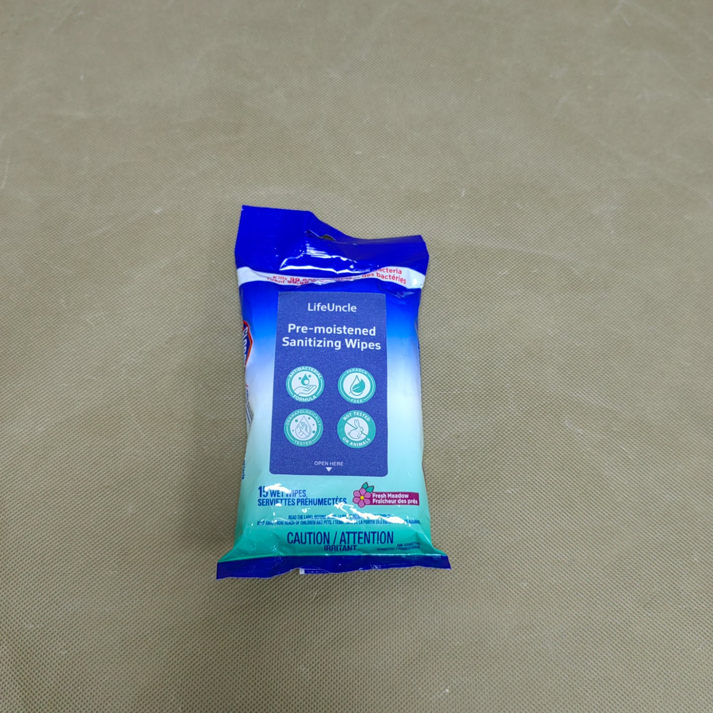 LifeUncle Sanitizing wipes, Multi-Surface Antibacterial Cleaning Wipes, For Disinfecting and Cleaning,for Home, School, Office