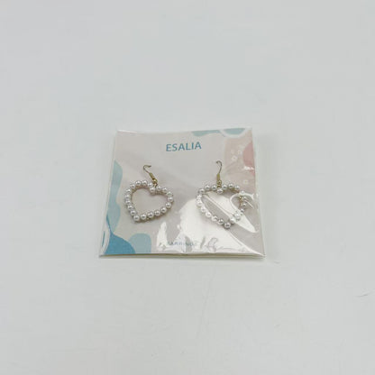 ESALIA  Earrings, Silver Plated Pearl Drop Dangle Earrings for Women Long Chain Tassel Earrings Statement