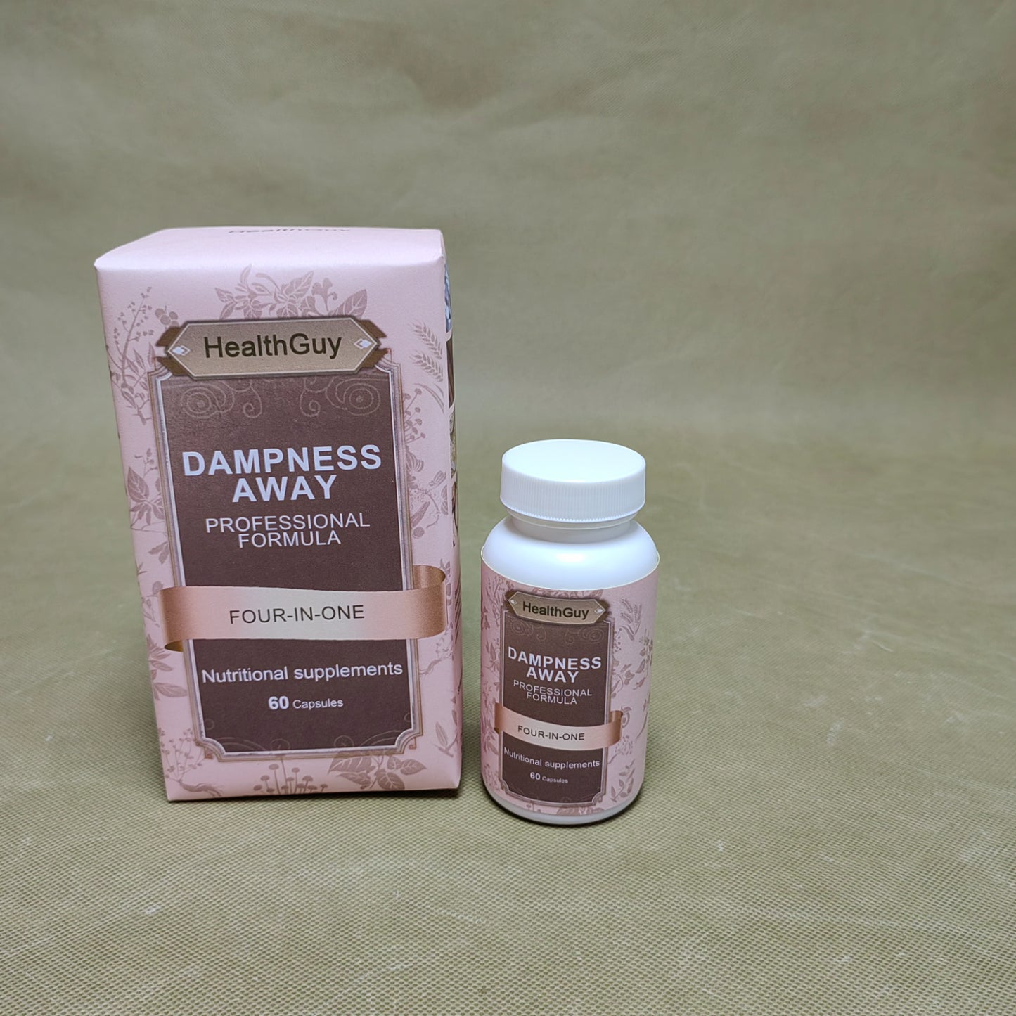 HealthGuy Nutritional supplements ,Body Dampness Capsules,Natural Diuretic & TCM Herbal Detox for Bloating, Water Retention