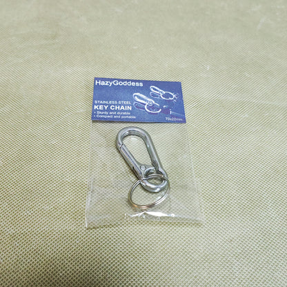 HazyGoddess  Key chains, Keychain Hooks with Key Rings,Metal Keychain Hooks for Jewelry Making, DIY Crafts,Crafts