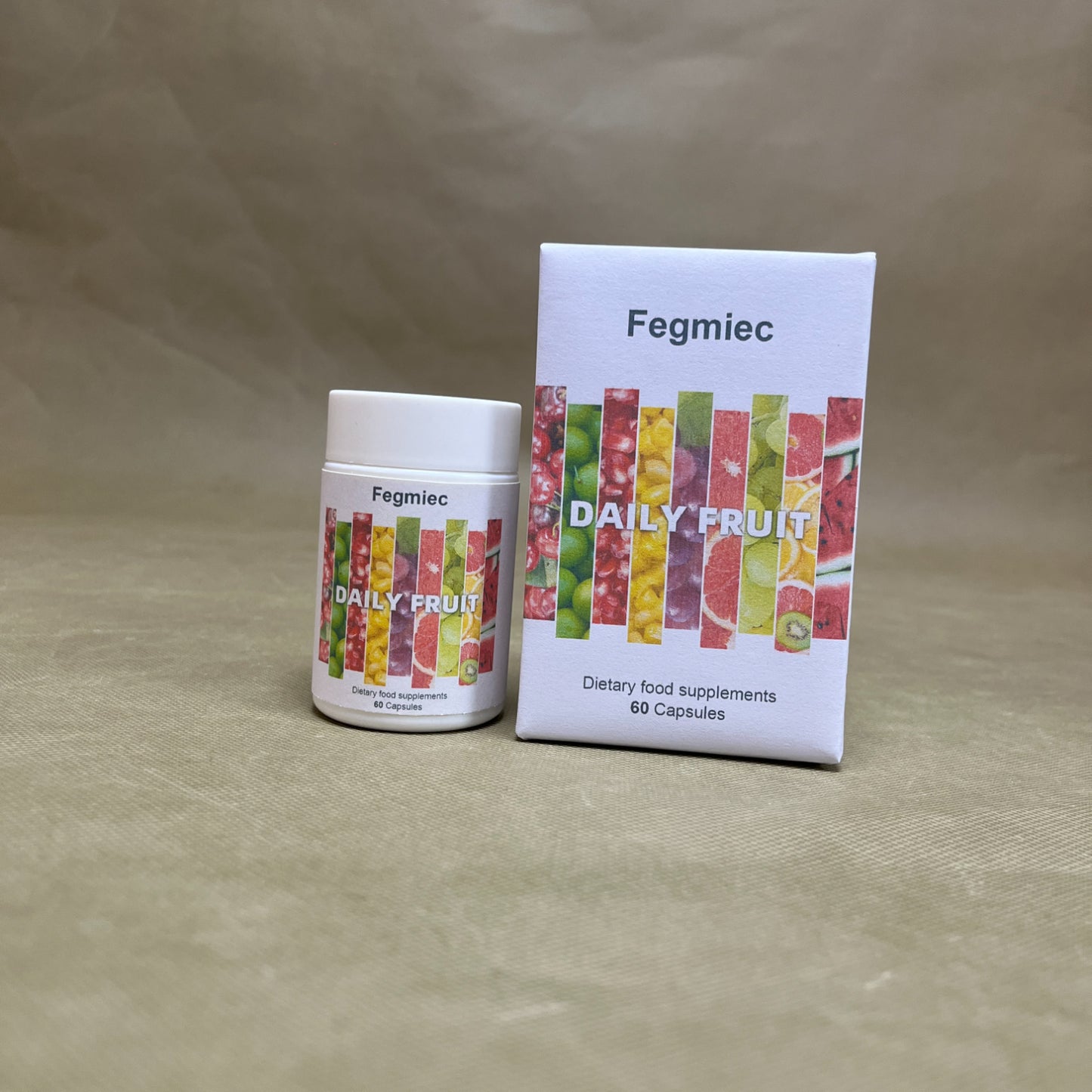 Fegmiec  Dietary food supplements,Fruit Supplement,Formula with Vitamins and Minerals – Non-GMO