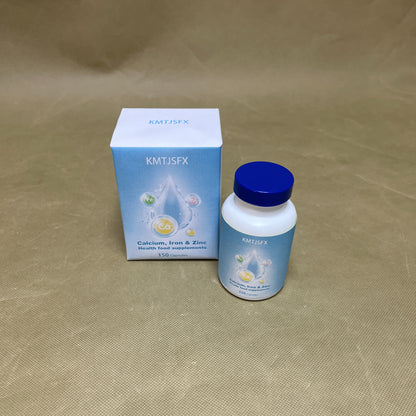 KMTJSFX   Health food supplements  ,Nature Made Calcium Iron Zinc with Vitamin , Dietary Supplement for Bone Support