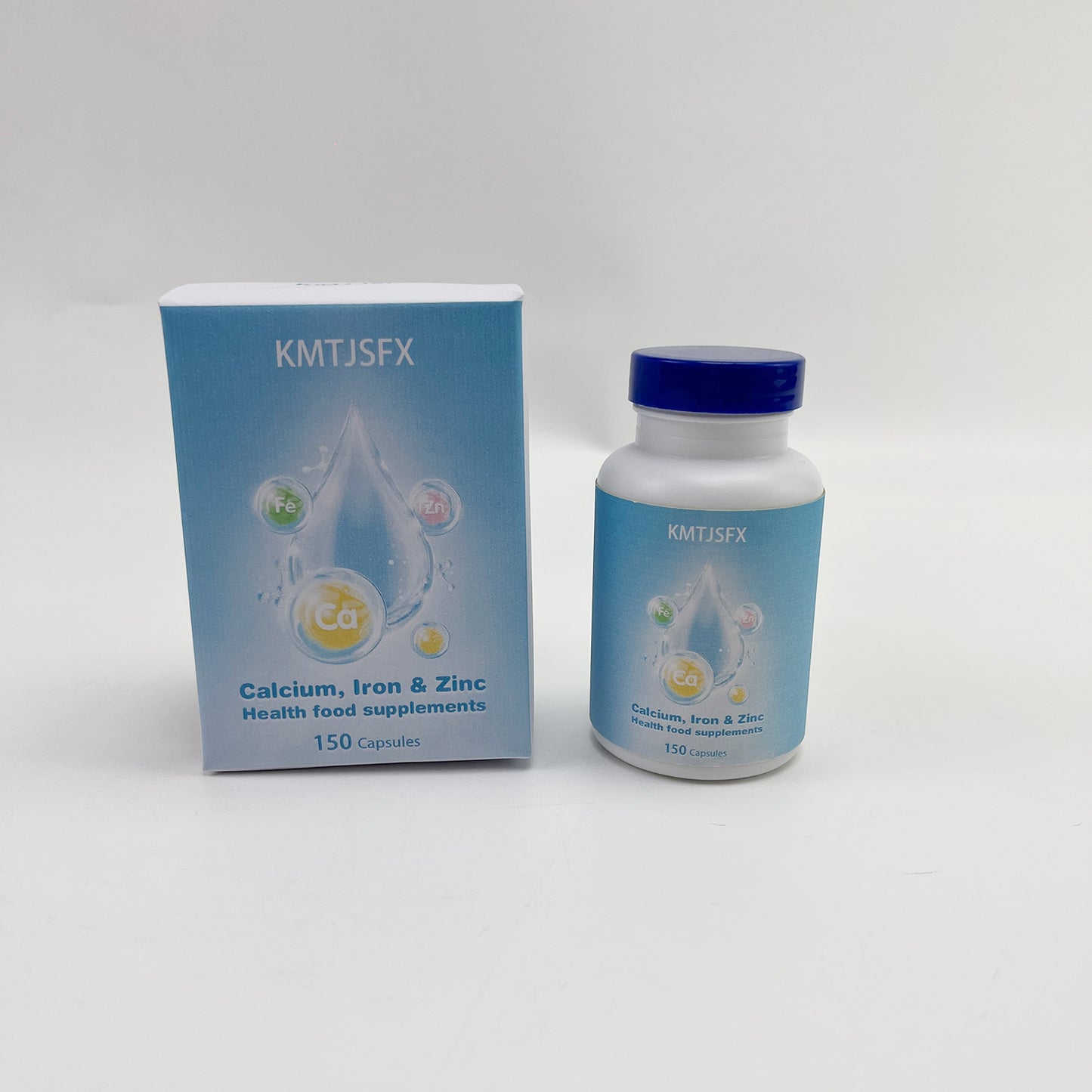 KMTJSFX   Health food supplements  ,Nature Made Calcium Iron Zinc with Vitamin , Dietary Supplement for Bone Support