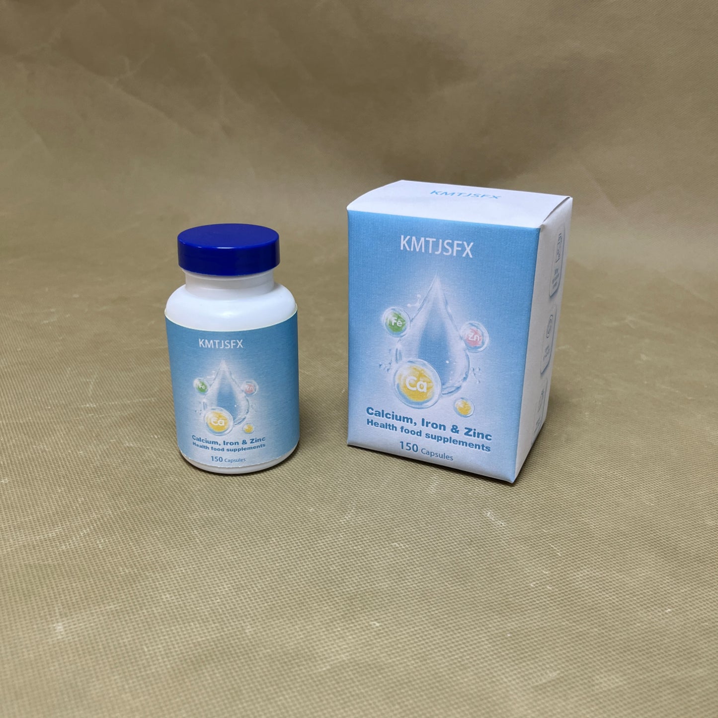 KMTJSFX   Health food supplements  ,Nature Made Calcium Iron Zinc with Vitamin , Dietary Supplement for Bone Support