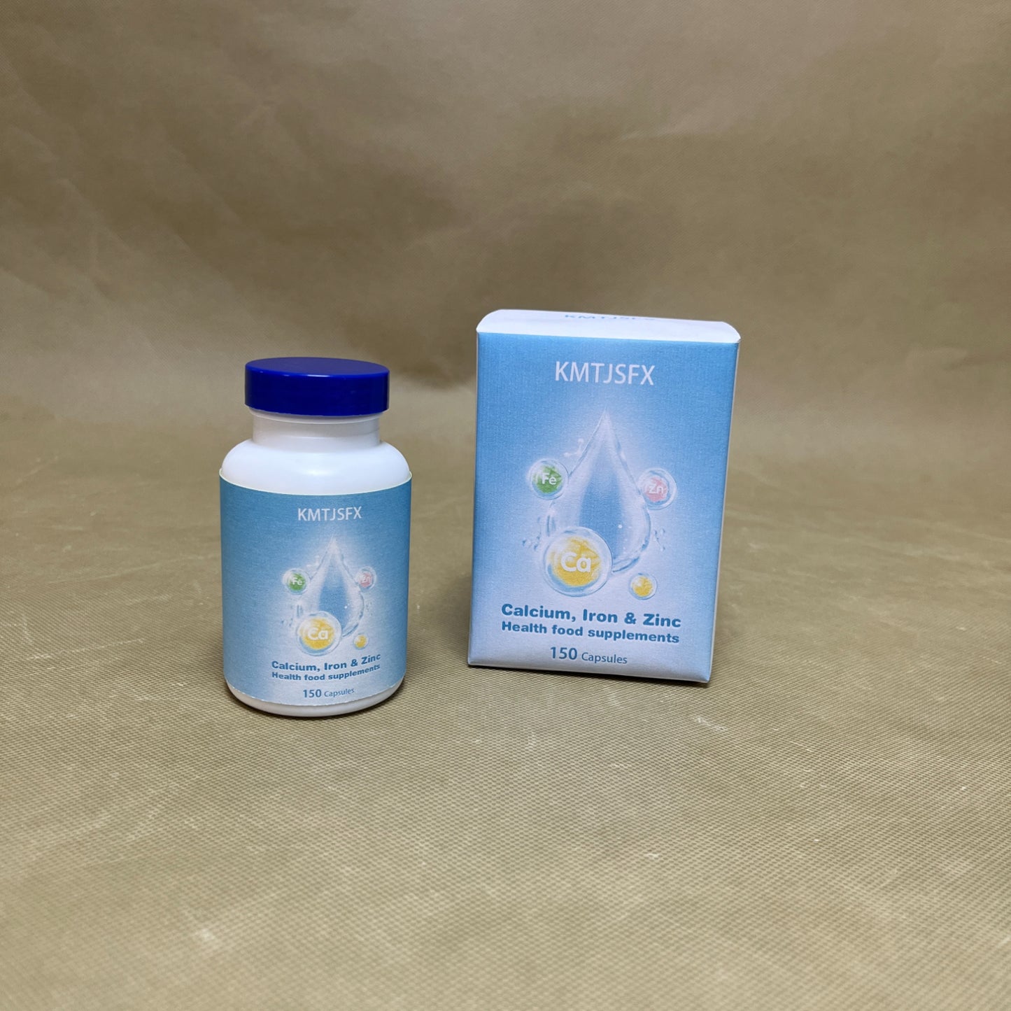 KMTJSFX   Health food supplements  ,Nature Made Calcium Iron Zinc with Vitamin , Dietary Supplement for Bone Support