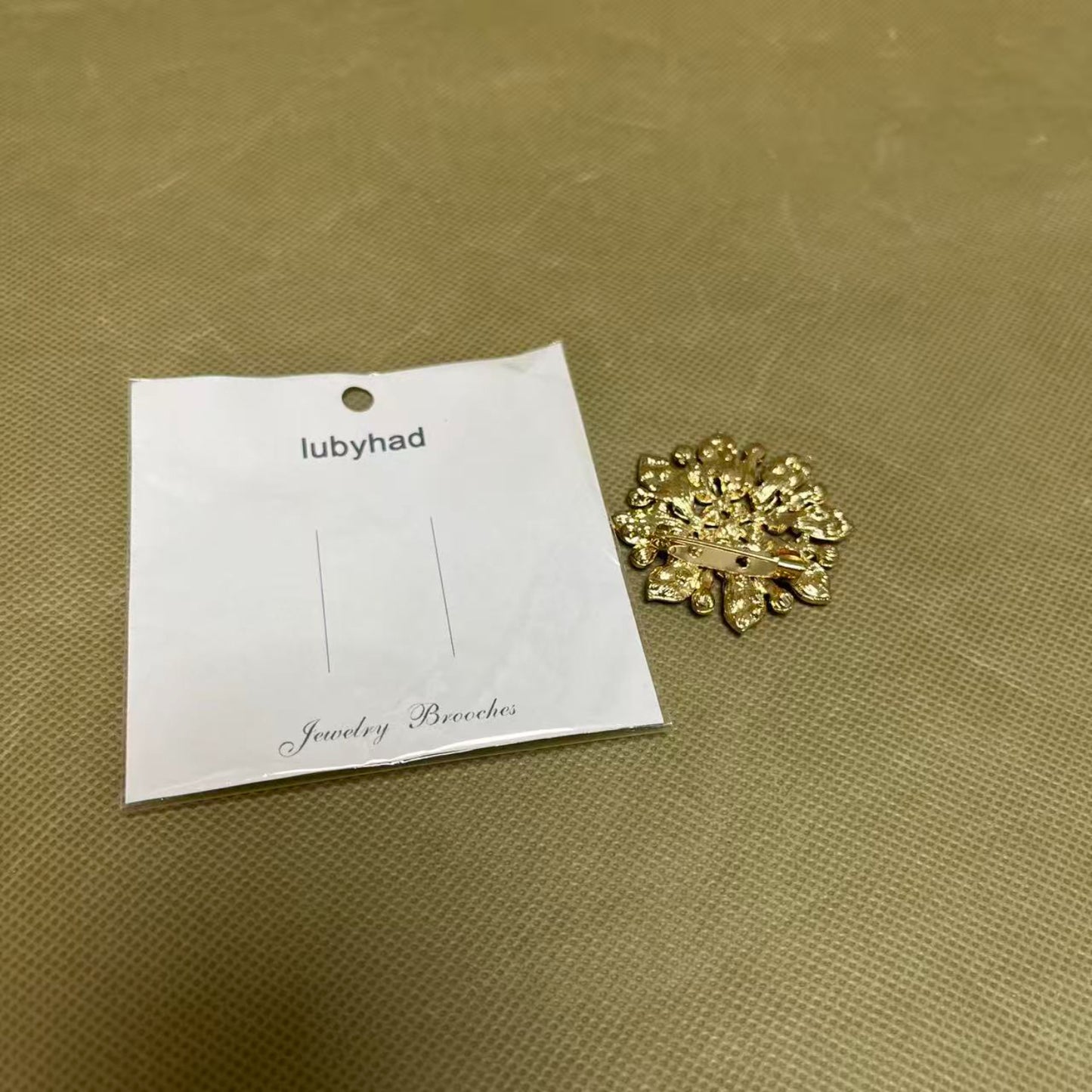 lubyhad   Jewelry brooches ,Rhinestone Crystal Brooch for Wedding Bridal Bouquet Jewelry Brooches