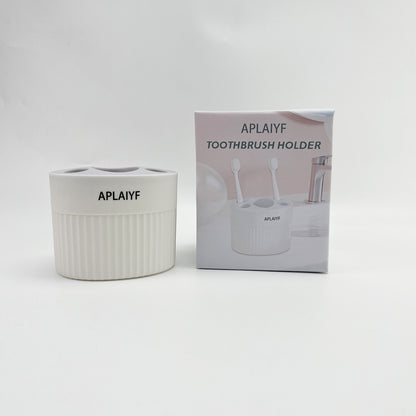 APLAIYF   Toothbrush Holders , Toothbrush Holder for Bathrooms,Detachable for Easy Cleaning Multi-Functional Storage