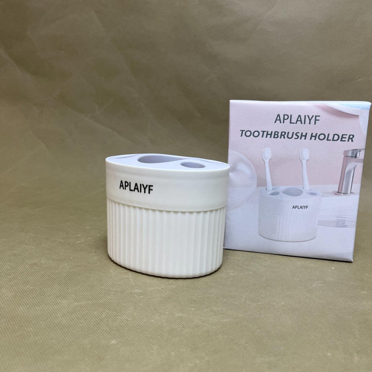 APLAIYF   Toothbrush Holders , Toothbrush Holder for Bathrooms,Detachable for Easy Cleaning Multi-Functional Storage
