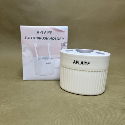 APLAIYF   Toothbrush Holders , Toothbrush Holder for Bathrooms,Detachable for Easy Cleaning Multi-Functional Storage
