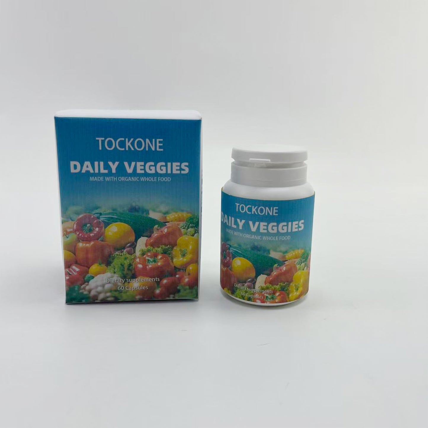TOCKONE  Dietary supplements,Fruits and Veggies Supplement ,Non GMO & Gluten