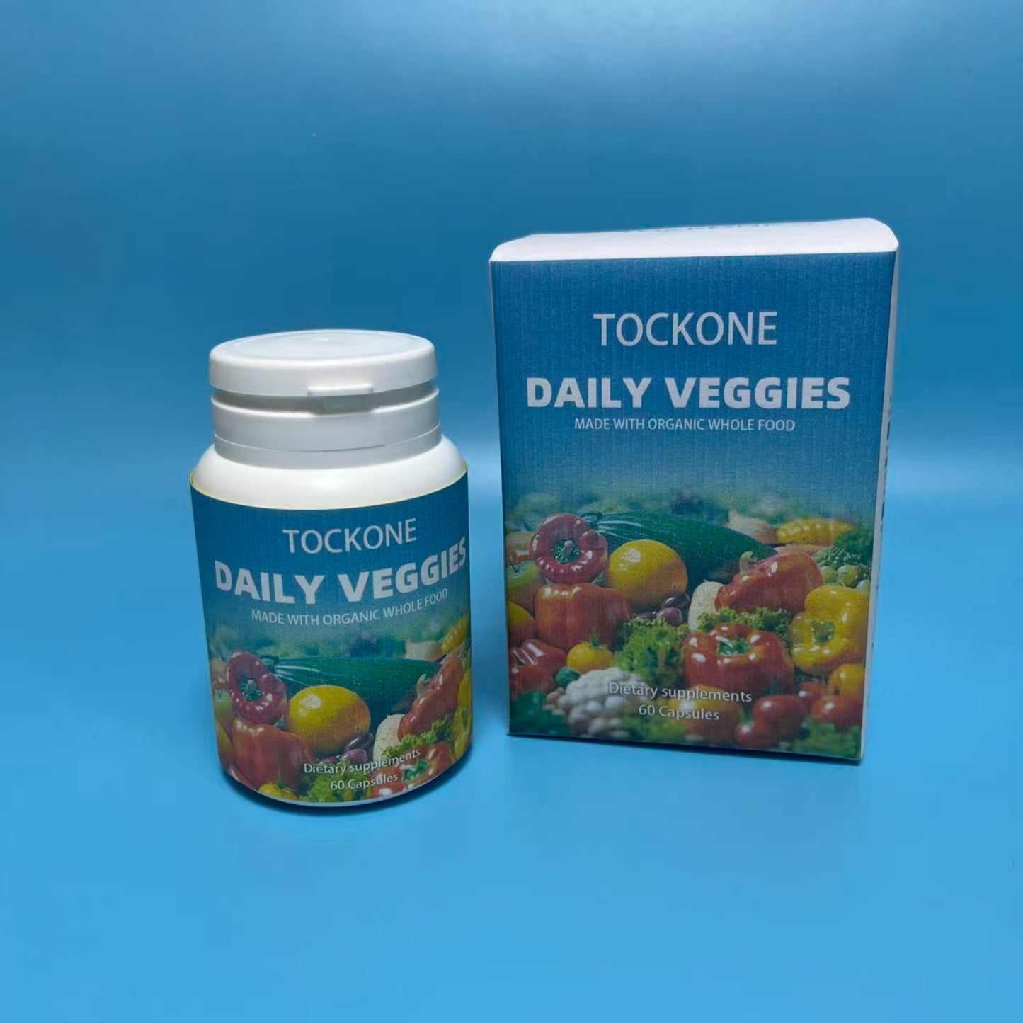 TOCKONE  Dietary supplements,Fruits and Veggies Supplement ,Non GMO & Gluten