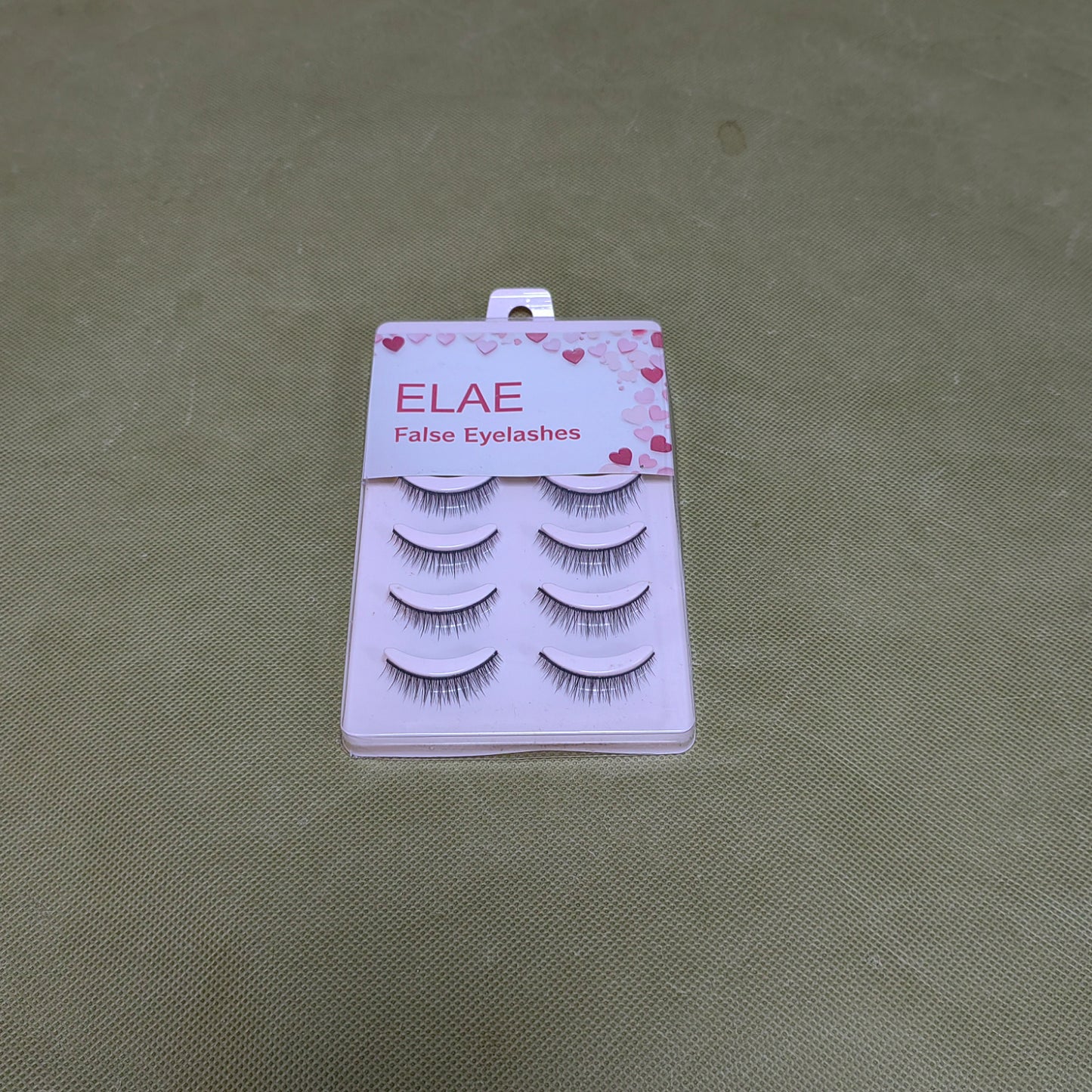 ELAE  False  eyelashes,False & Reusable Eyelashes,Easy to Apply, Round Style, Lash Glue not Included