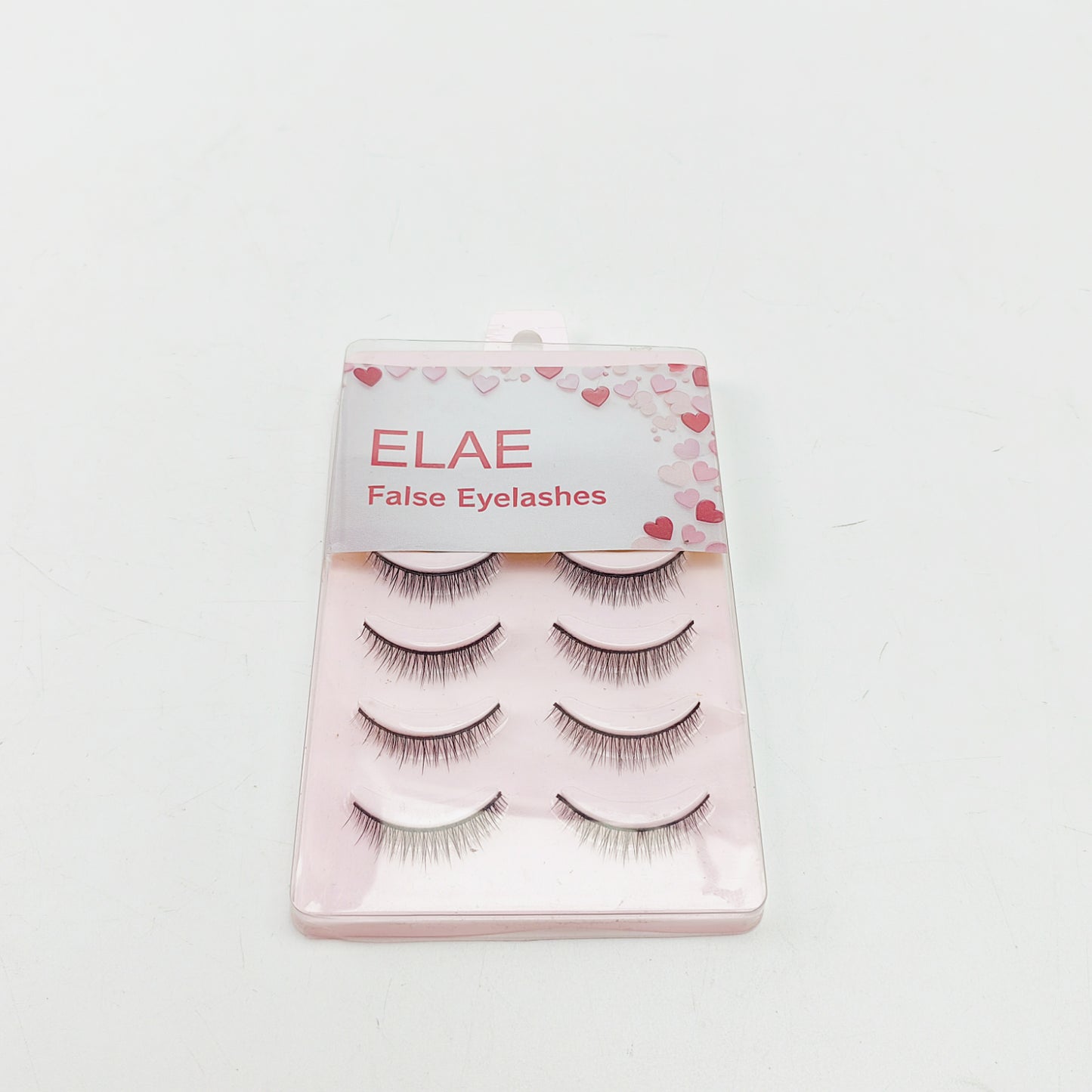 ELAE  False  eyelashes,False & Reusable Eyelashes,Easy to Apply, Round Style, Lash Glue not Included