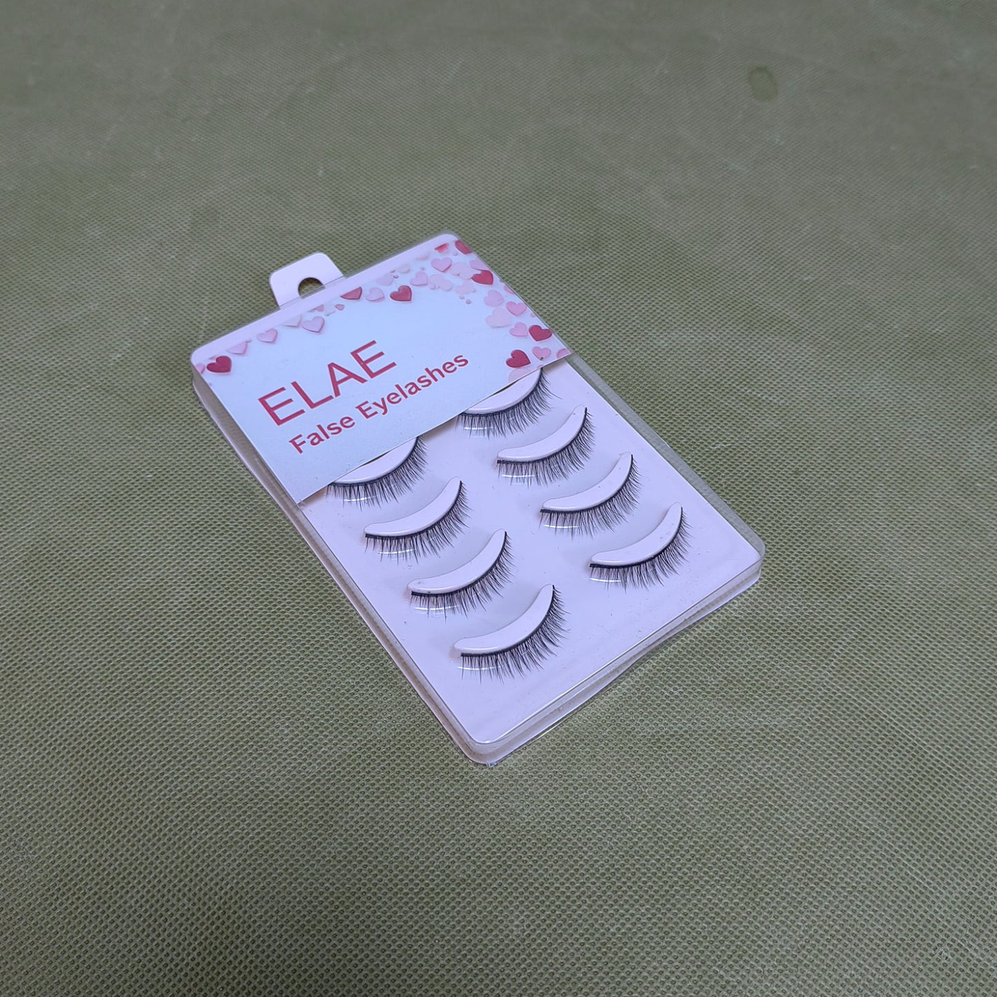 ELAE  False  eyelashes,False & Reusable Eyelashes,Easy to Apply, Round Style, Lash Glue not Included