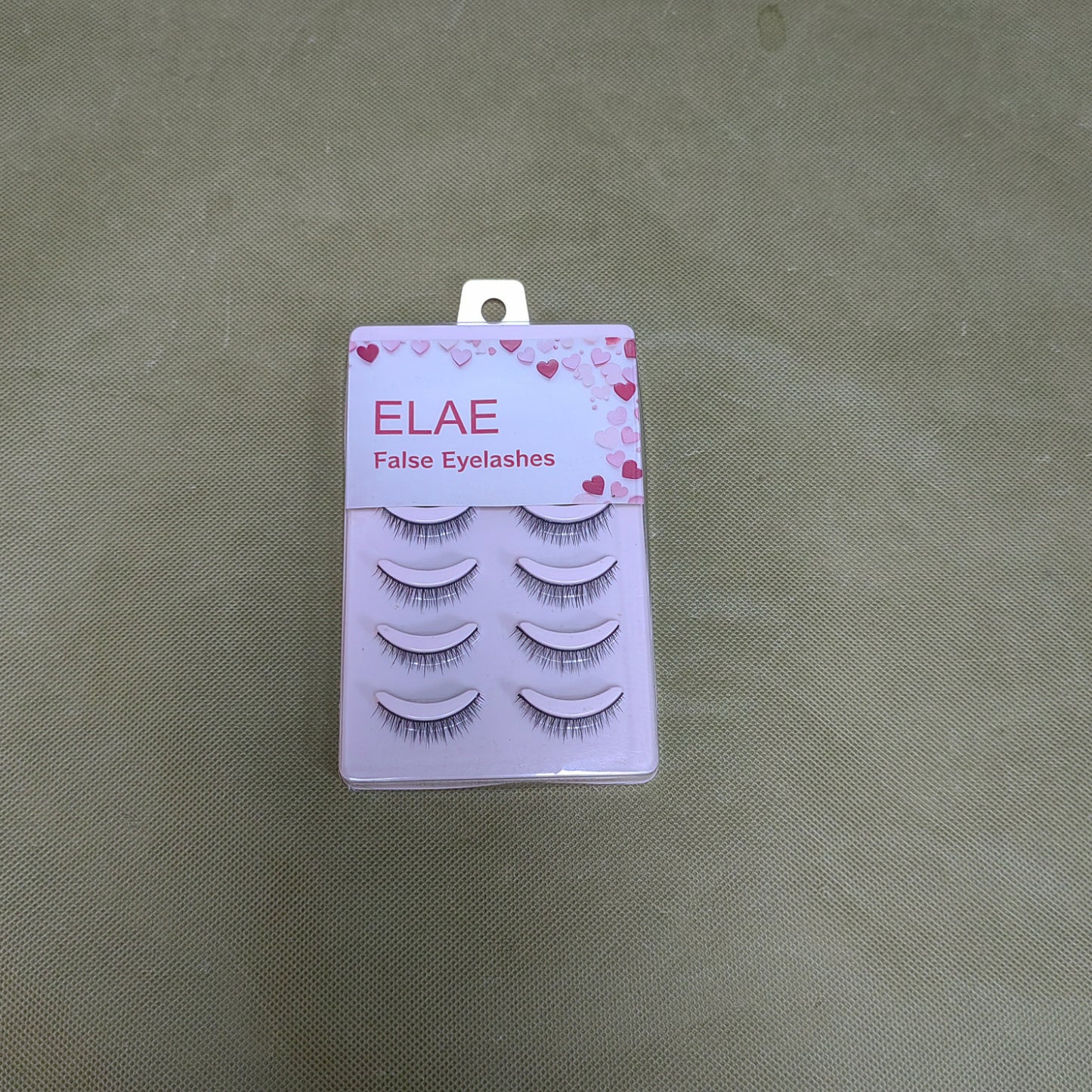 ELAE  False  eyelashes,False & Reusable Eyelashes,Easy to Apply, Round Style, Lash Glue not Included