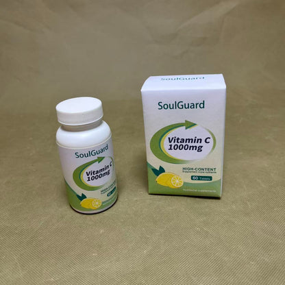 SoulGuard   Nutritional supplements,Strength Vitamin C 1000 mg, Dietary Supplement for Immune Support