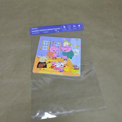 Zyqra   Jigsaw and manipulative puzzles,Wooden Jigsaw Puzzles for Kids Age 3-5 Year Old, Preschool Educational Learning Toys Gift