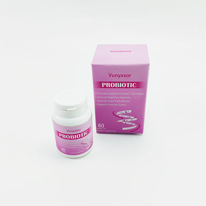 Vunyaxor  Probiotic supplements,Supports pH Balance for Women, Vaginal, Urinary, Digestive and Immune Health