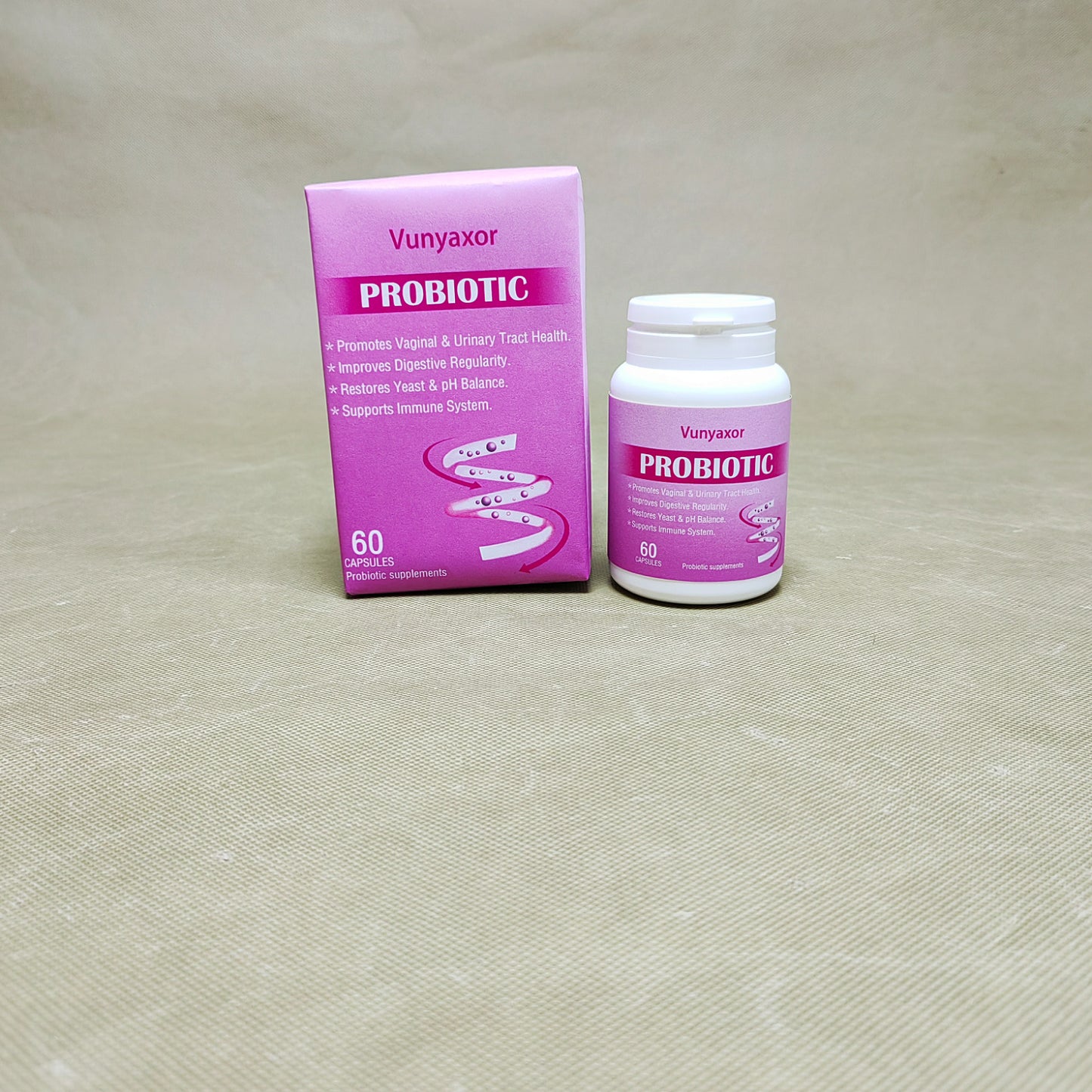 Vunyaxor  Probiotic supplements,Supports pH Balance for Women, Vaginal, Urinary, Digestive and Immune Health